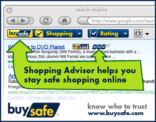 Shop smarter, get Shopping Advisor