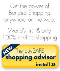 buySAFE Shopping Advisor™ - 100% Risk-Free Shopping