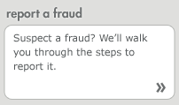 report a fraud